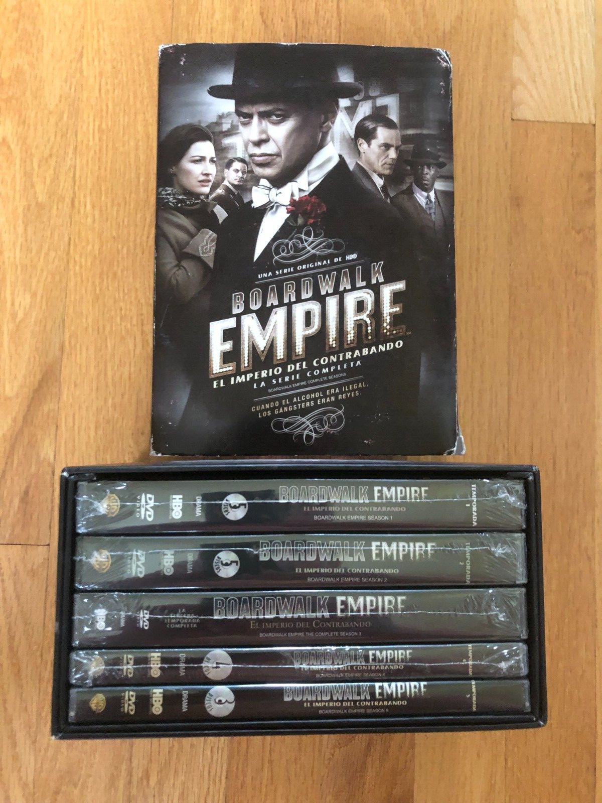Boardwalk Empire The Complete Series DVD 20-Disc Set HBO New – Rare in ESPANOL!