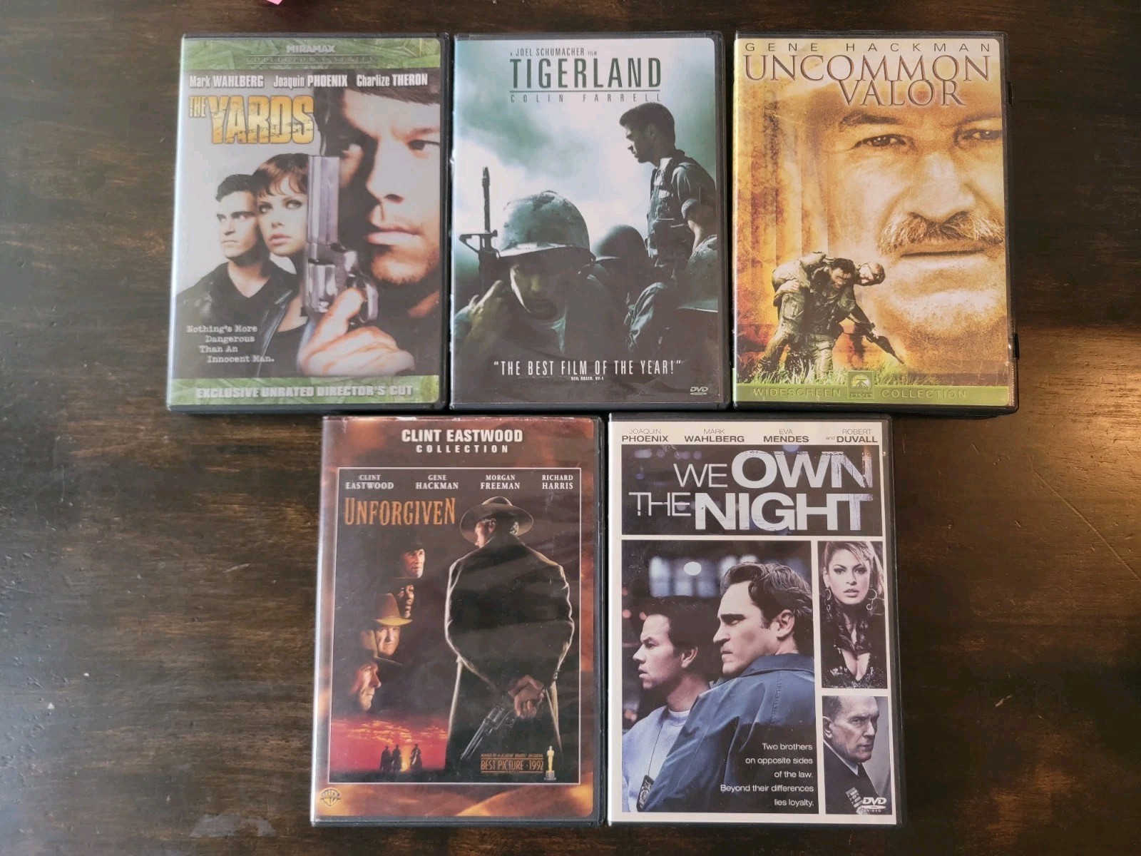 Huge DVD Lot 23 Action Drama Movies Collection Chuck Norris Rocky Unforgiven