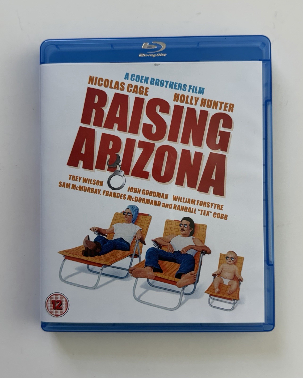 Raising Arizona Blu-ray Nicolas Cage Holly Hunter Coen Brothers UK Import, 1987