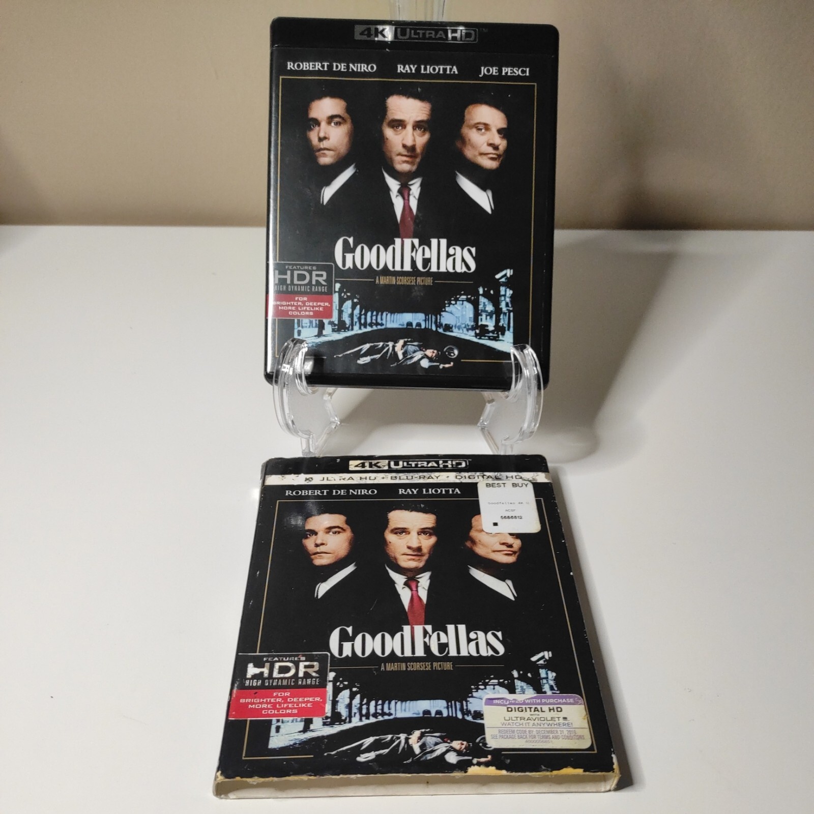Goodfellas ~ OOP 4K Ultra HD + Blu-ray ~ No Digital ~ Includes OOP Slipcover