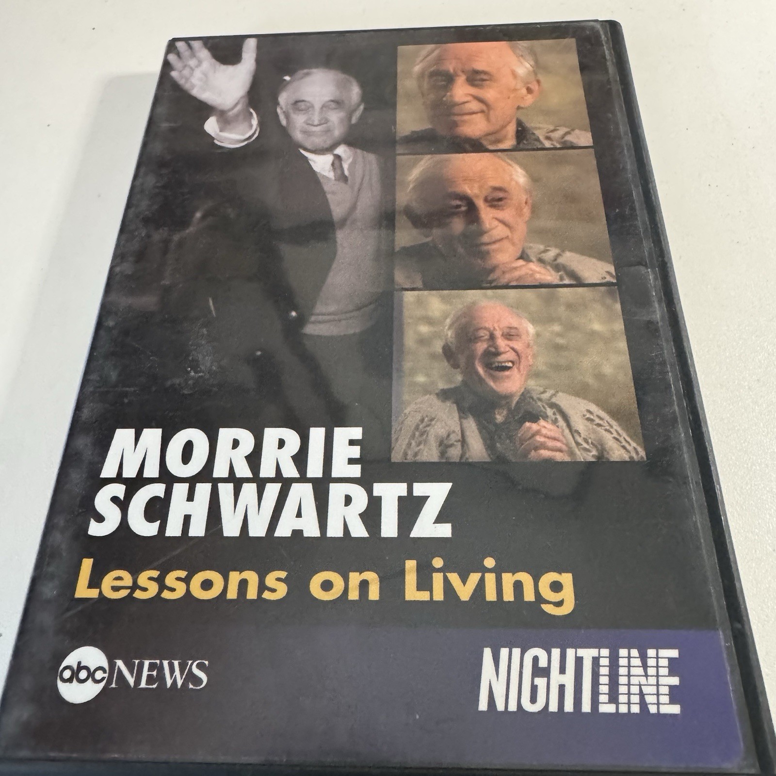 ABC News Nightline Morrie Schwartz: Lessons on Living DVD FREE SHIP RARE OOP