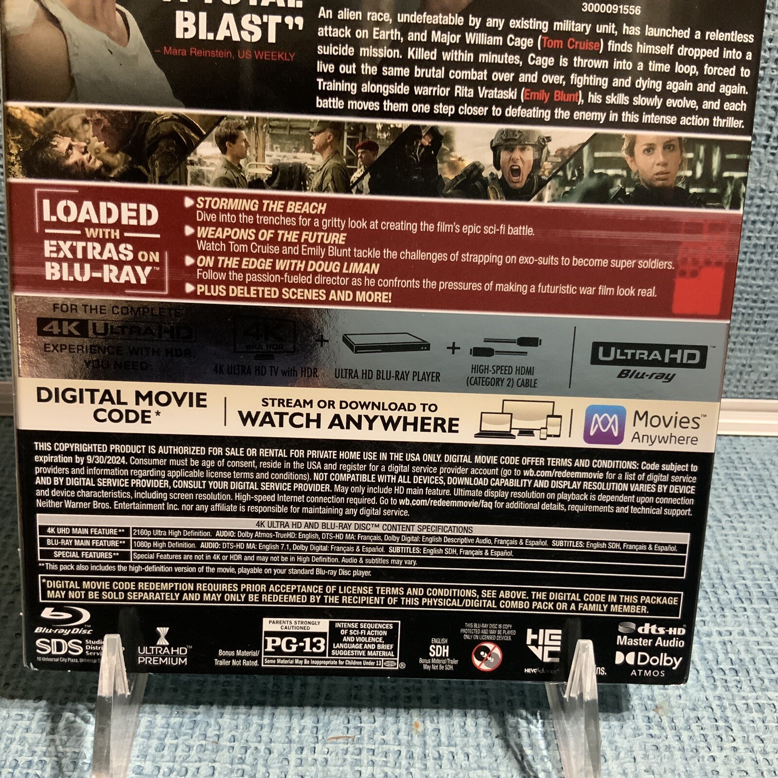 Edge of Tomorrow (4K Ultra HD, 2014)