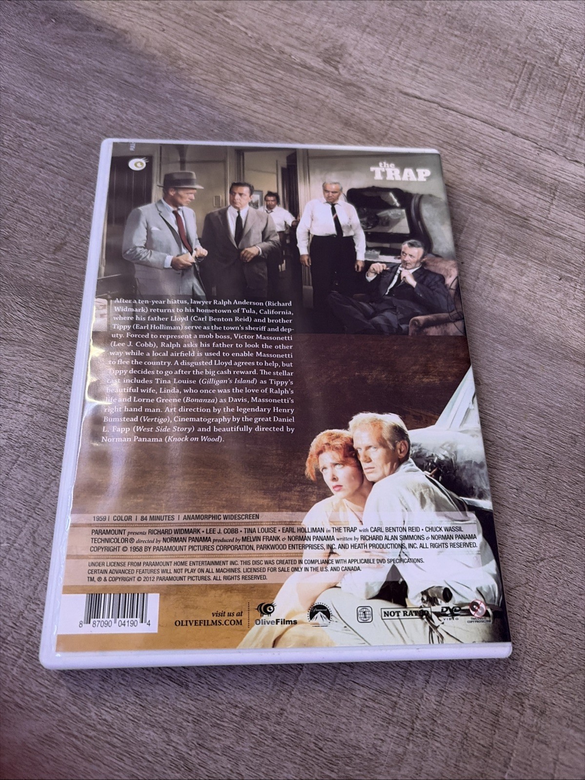 The Trap (DVD, 1959)