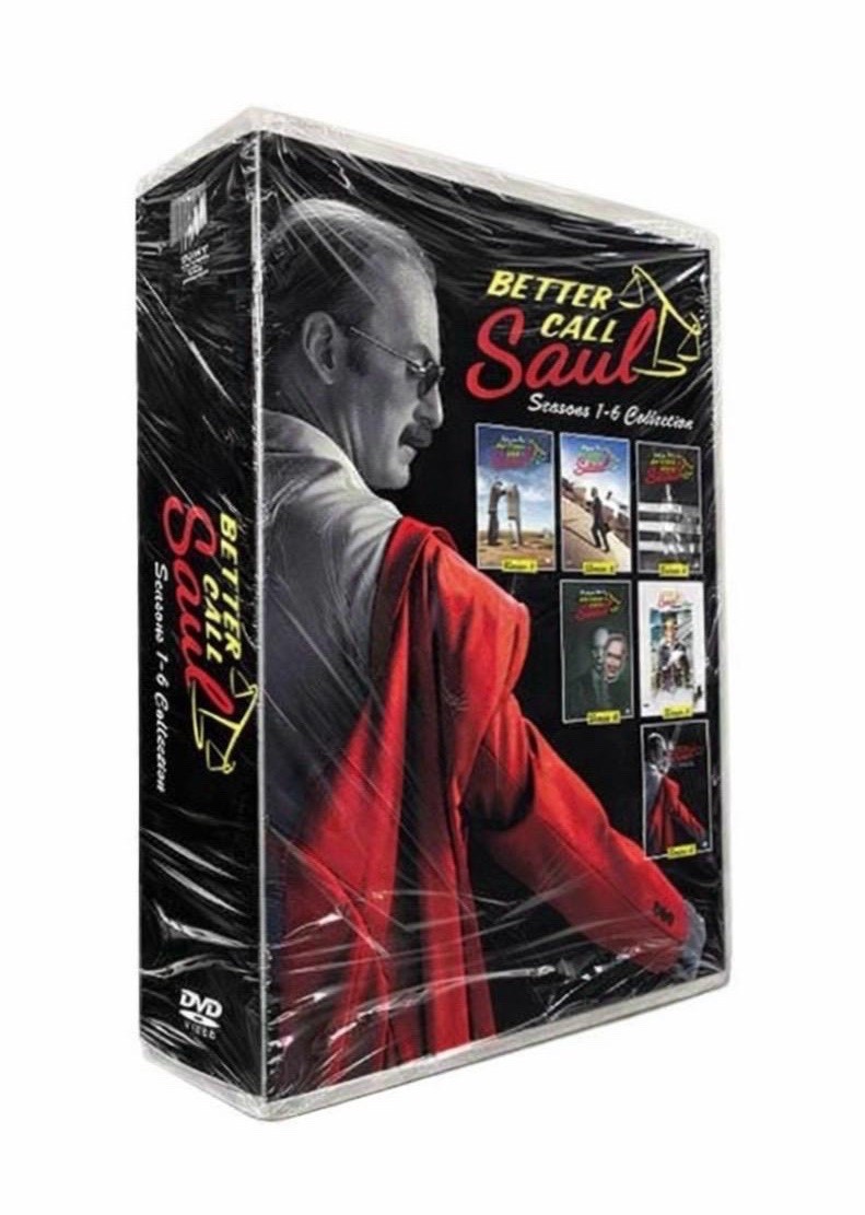 Better Call Saul: Complete TV Series Seasons 1-6, DVD 19-Disc Box Set. Brand new