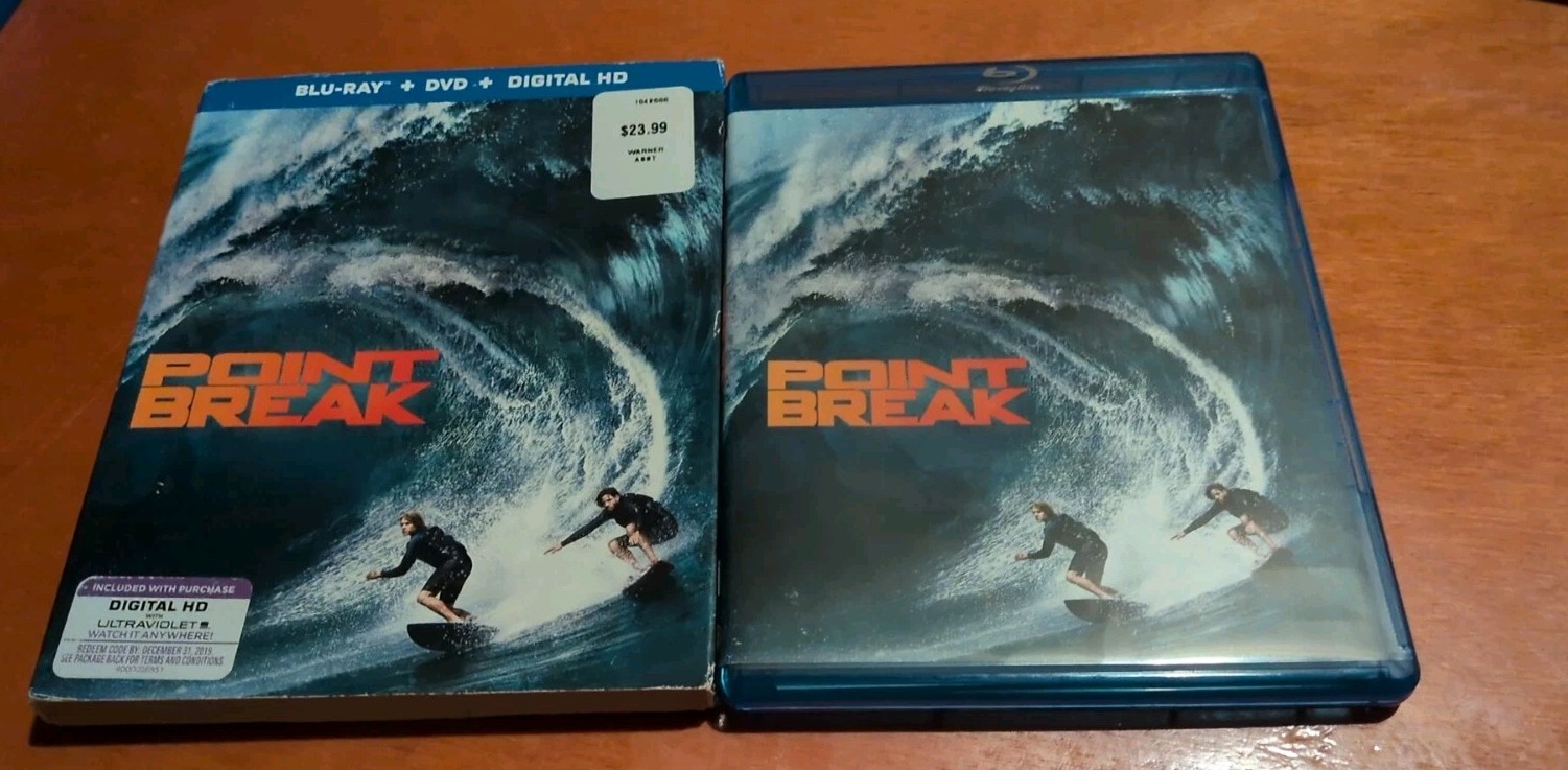 Point Break Blu-ray Ericson Core Edgar Ramirez Luke Bracey Ray Winstone