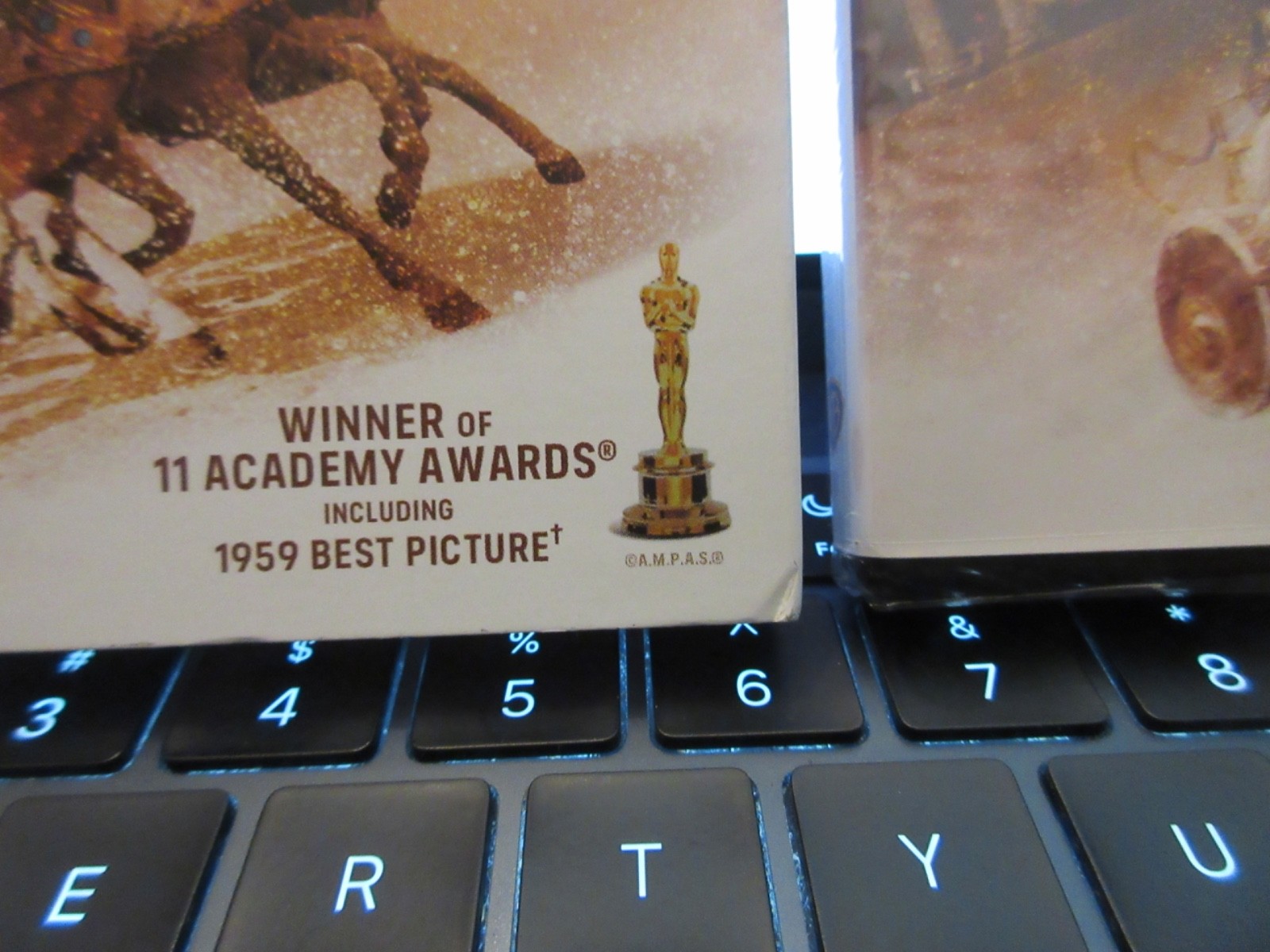 Ben-Hur 4K UHD + Digital 2 discs W/Slipcover Charlton Heston BRAND NEW PLS READ!