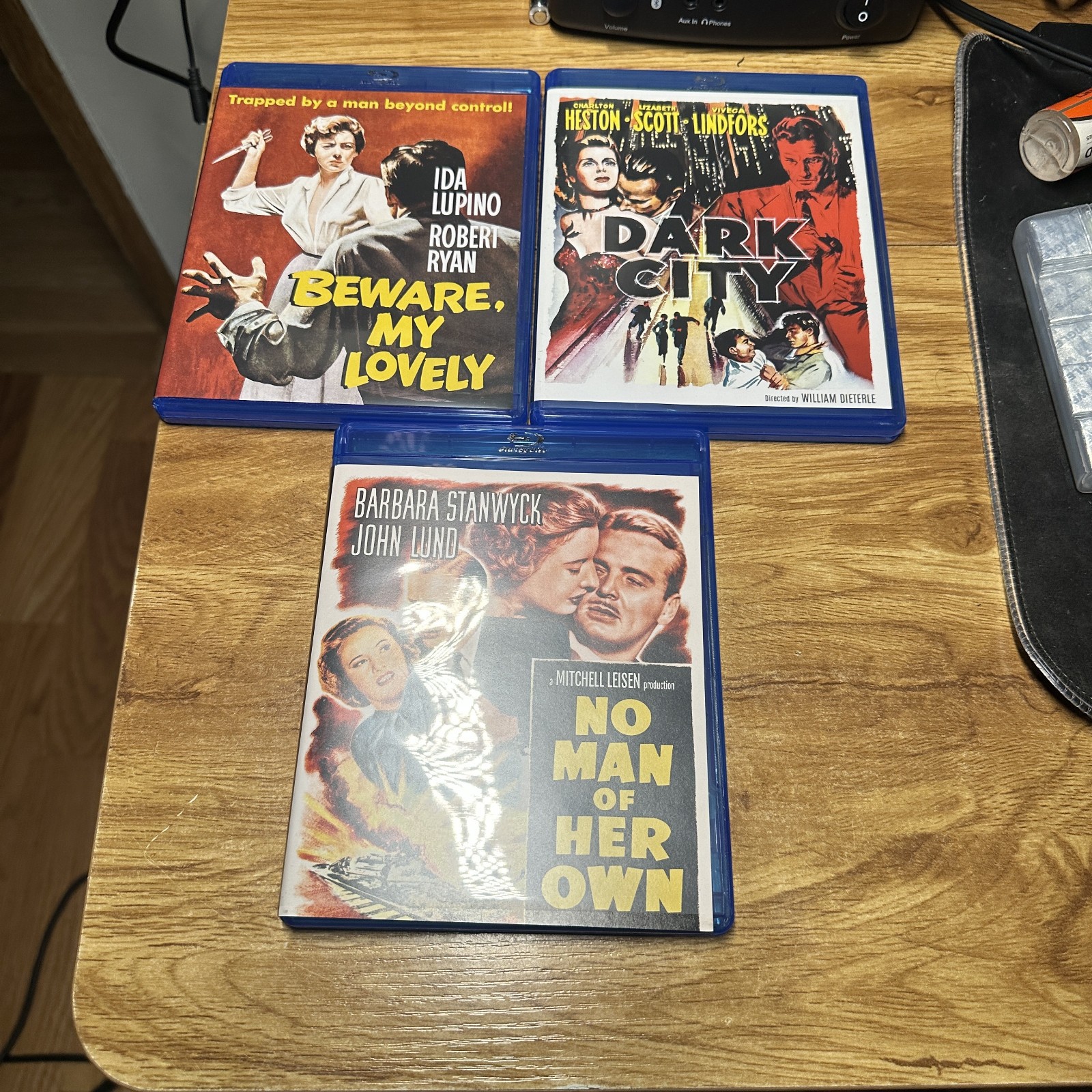 Film Noir: The Dark Side Of Cinema Volume XIX. Three Films. Kino Lorber.