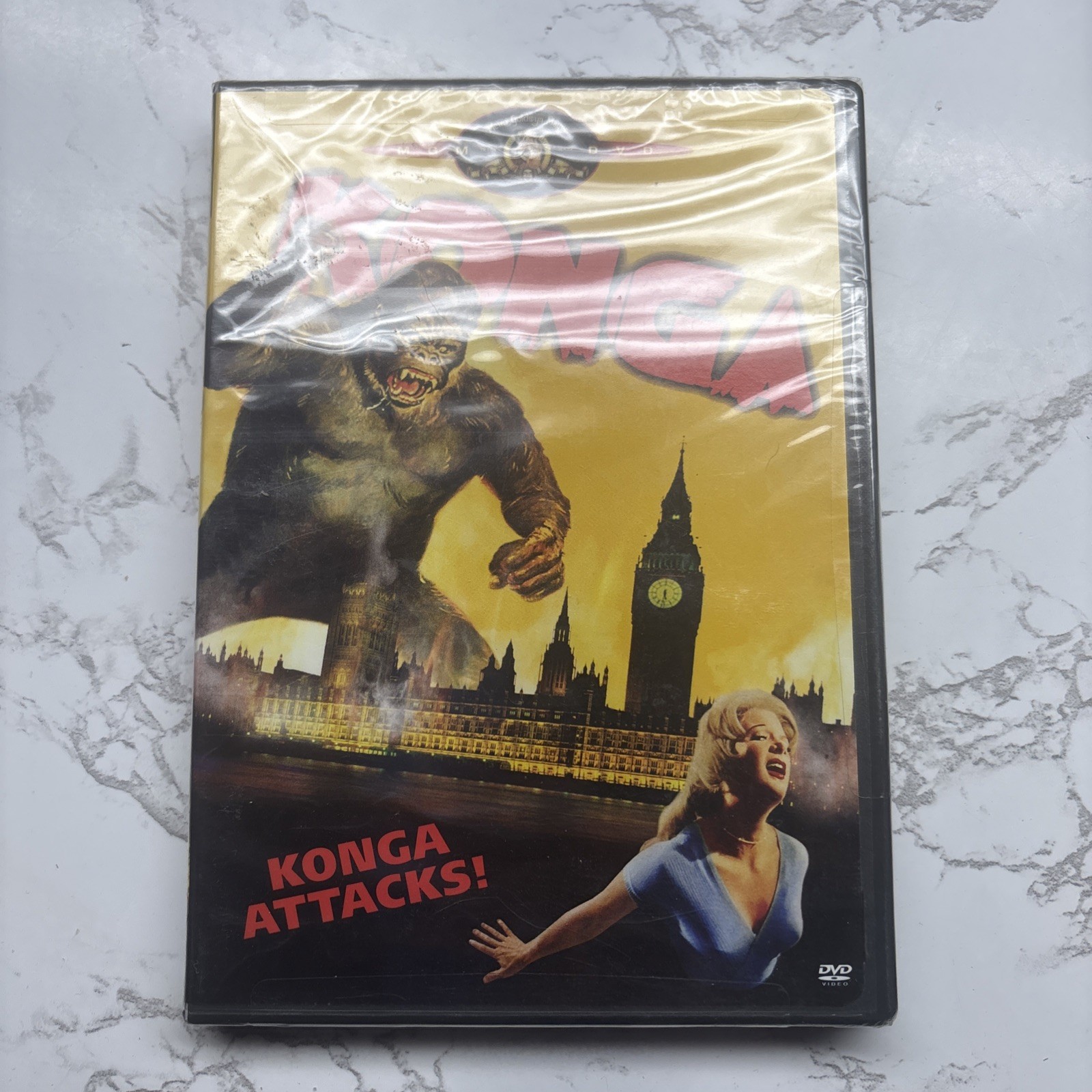 Konga DVD 1961 Michael Gough Margo Johns Jess Conrad Monster sealed brand new