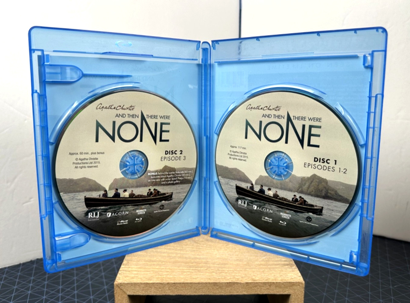 And Then there Were None (2-Disc Blu-ray, 2015, Acron / BBC) Crime Story