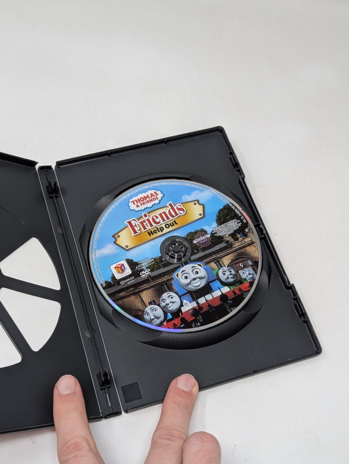 Thomas & Friends Thomas & His Friends Help Out DVD Anchor Bay George Carlin