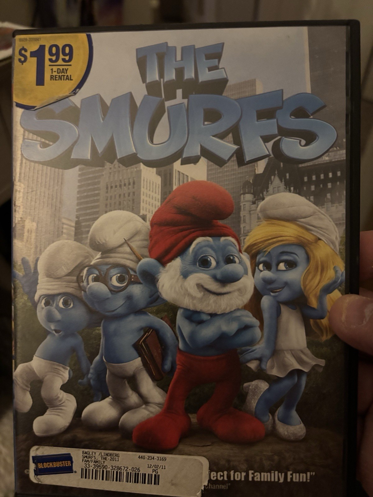 The Smurfs (DVD, 2011)