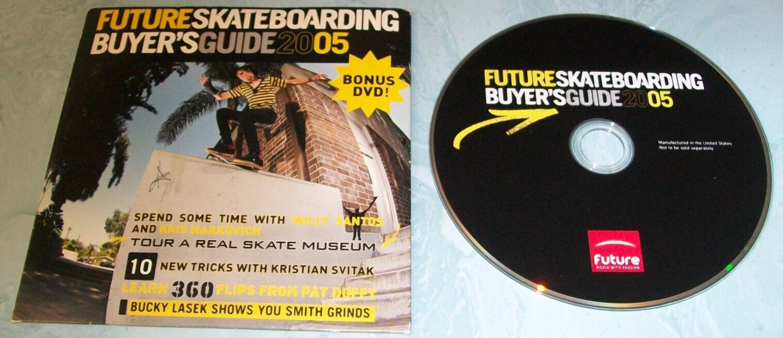 Future Skateboading Buyers Guide 2005 Bonus DVD