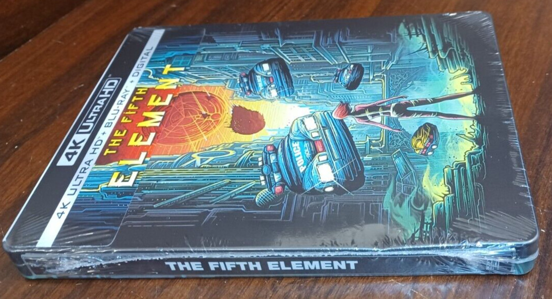 Fifth Element Steelbook (4K+Blu-ray) NEW (Sealed)-Free Box Shipping w/Tracking