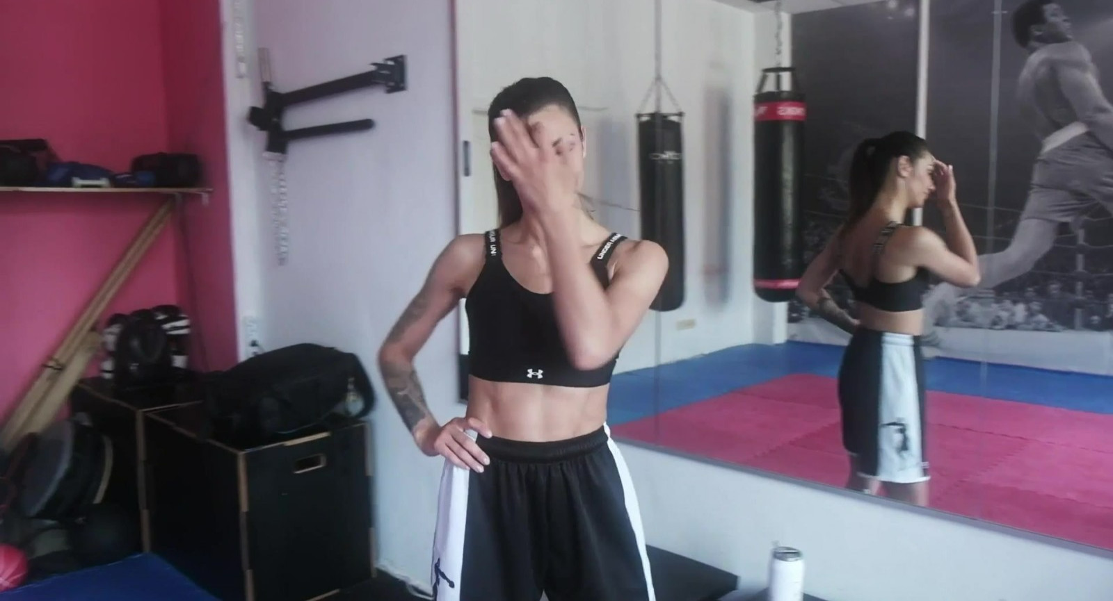 Female Wrestling Hard Training Full HD Ring Match Fight DVD TV PG All Audiences