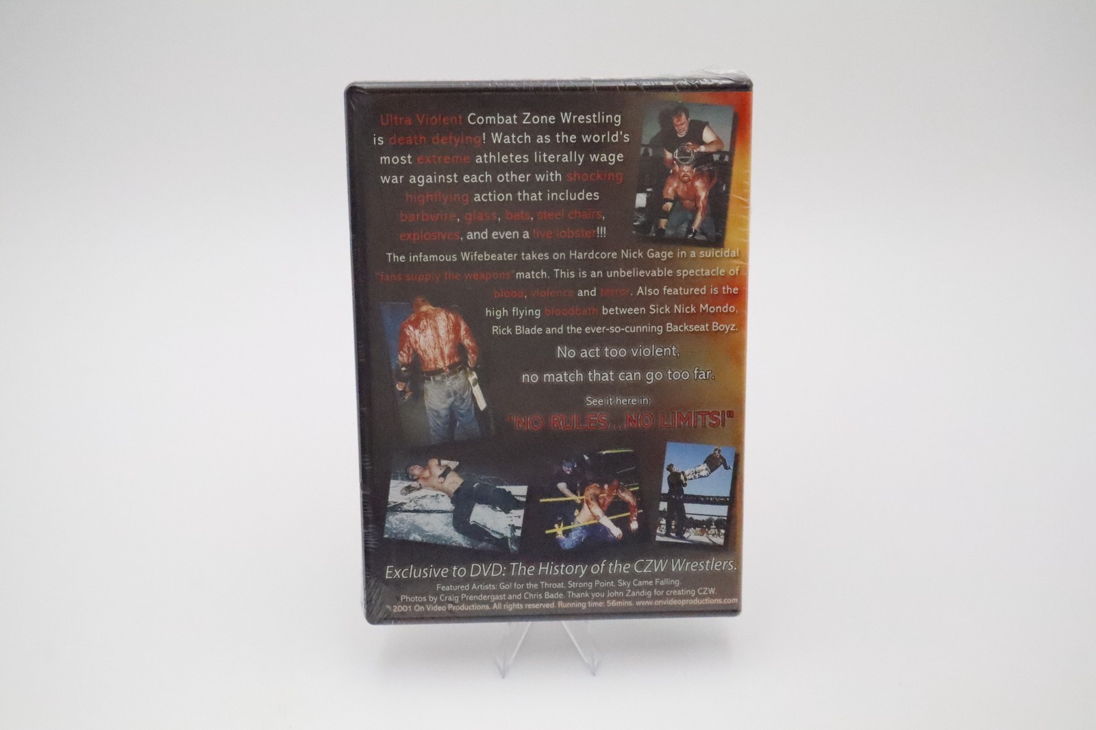 CZW Combat Zone Wrestling DVD Banned In Many States Extreme Sealed New
