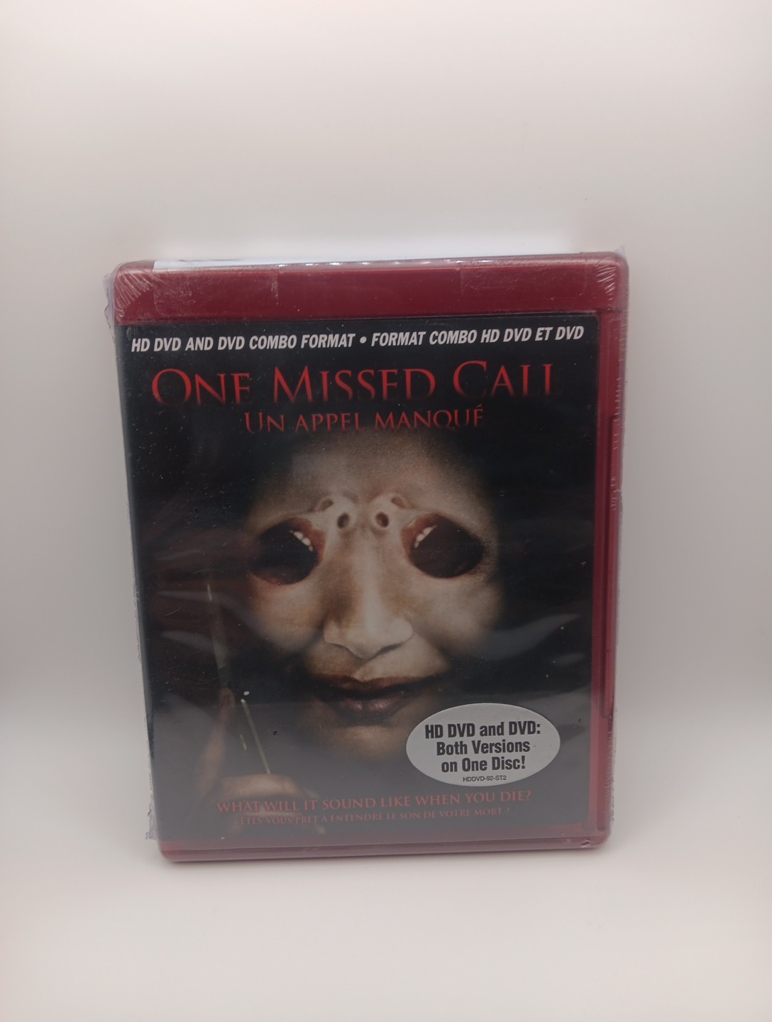 One Missed Call DVD HD DVD Combo 2007 Horror Shannyn Sossamon