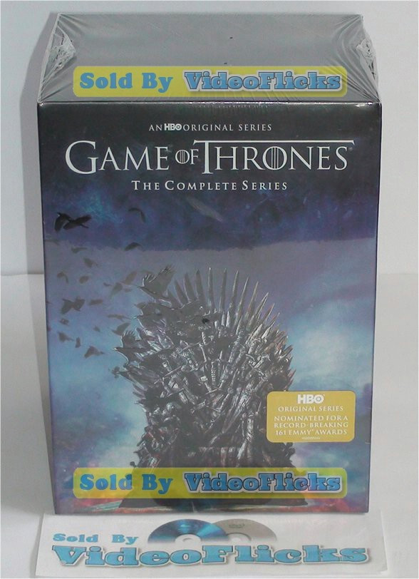 Game of Thrones The Complete Series Seasons 1-8 DVD 38-Disc Box Set New Sealed