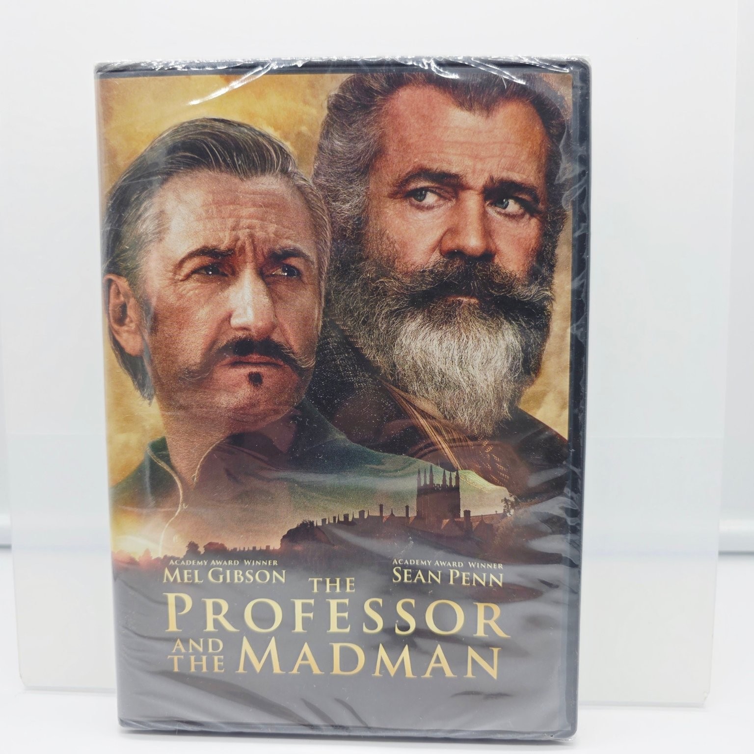 The Professor and the Madman DVD 2019 Mel Gibson Sean Penn Drama Movie