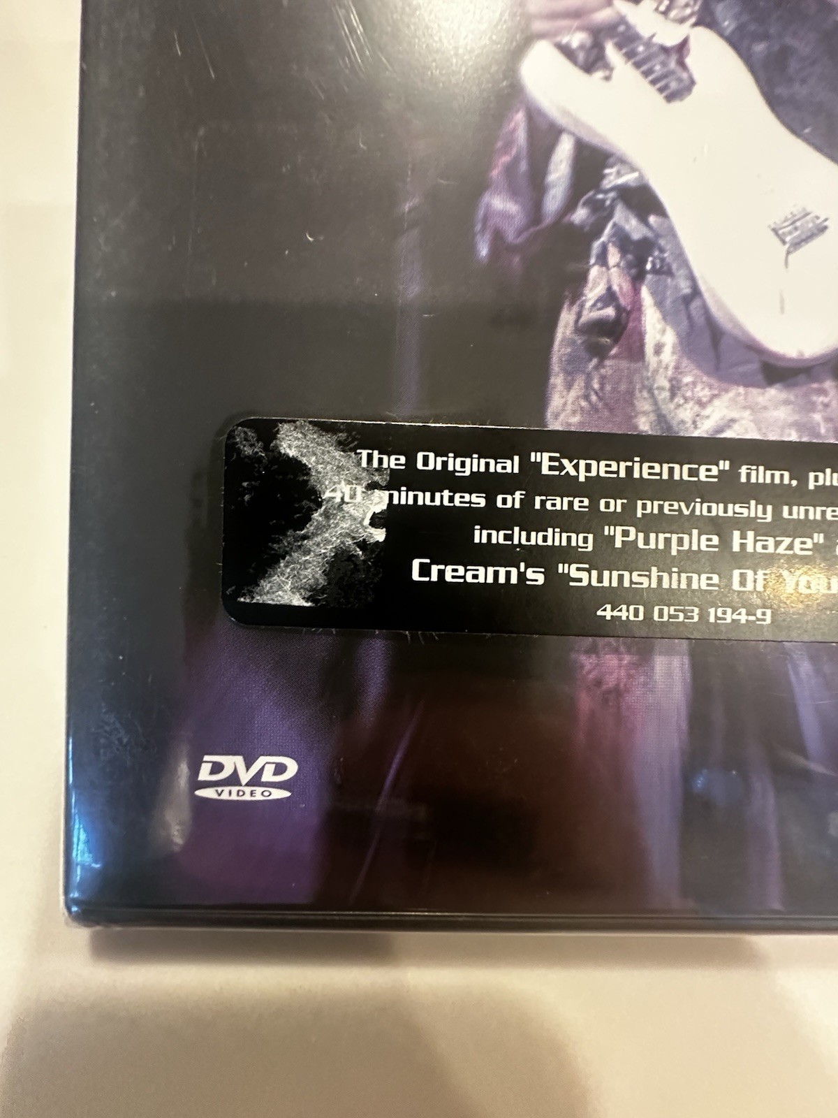Experience Jimi Hendrix DVD Video MCA 2001 69 Min Tall Case MPN 440 053 194-9