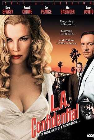 L.A. Confidential (DVD, 1997) la movie Kevin Spacey, Russell Crowe, Guy Pearce