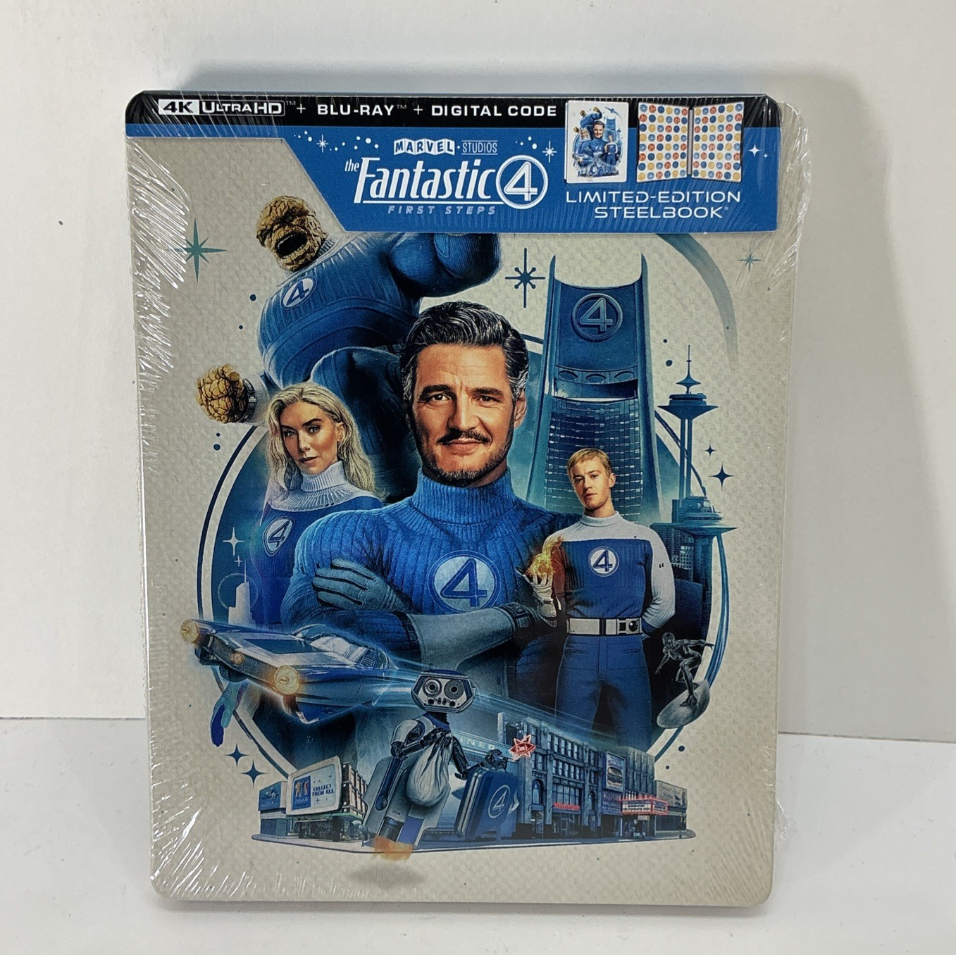Steelbook The Fantastic Four: First Steps (4K + Digital) NEW Read Description