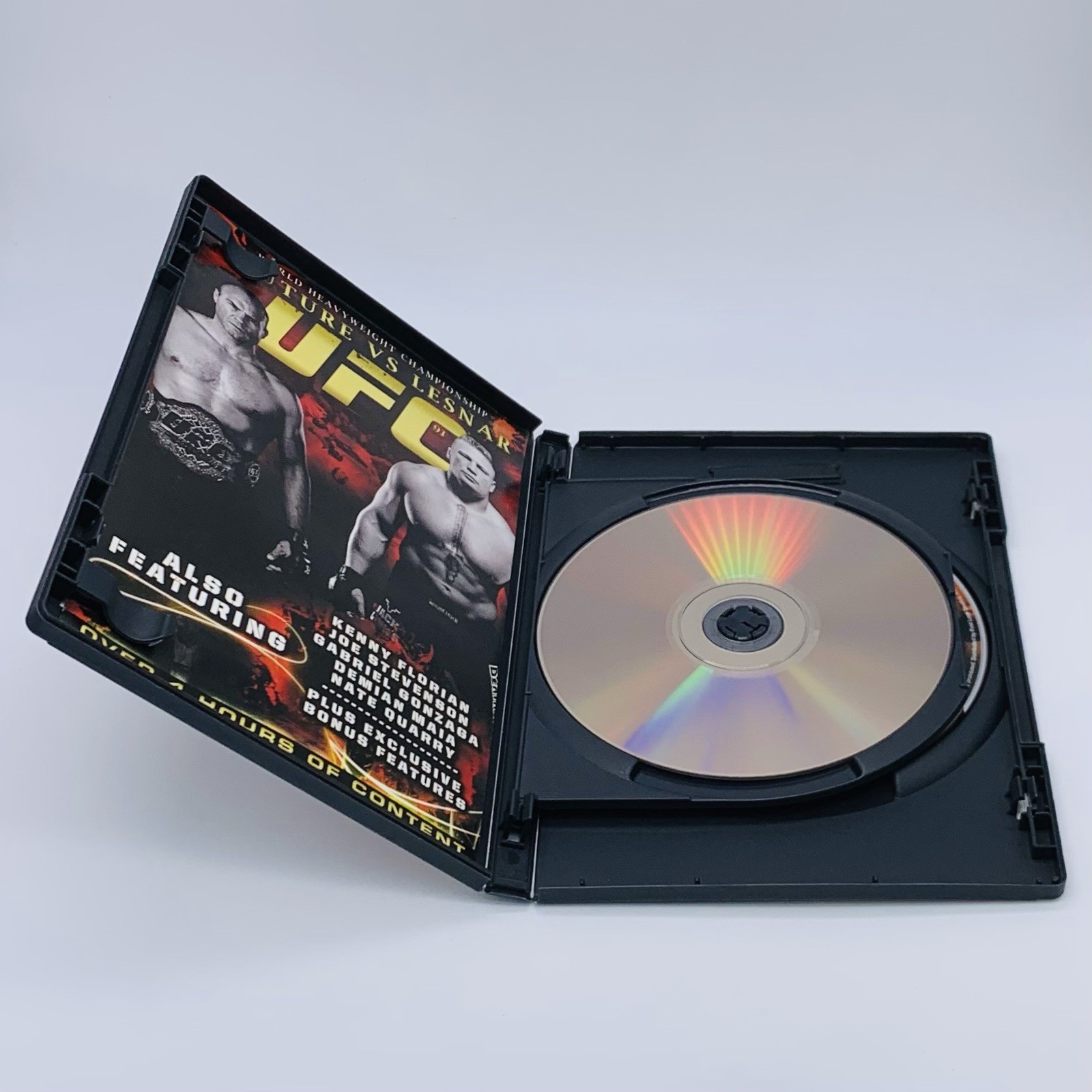 UFC 91: Couture vs. Lesnar DVD with Insert 2008 2-Disc Set Over 4 Hrs of Content
