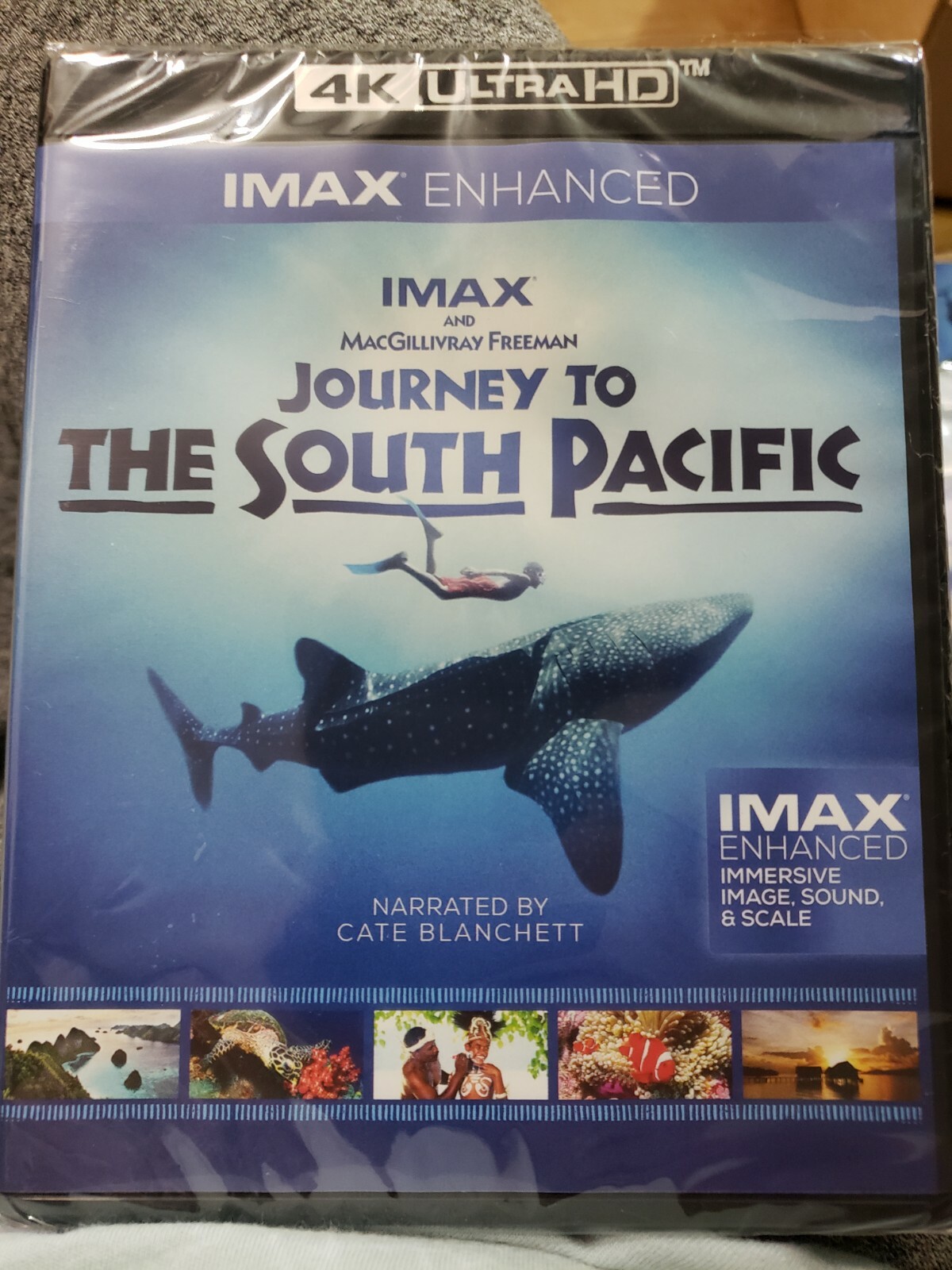 Imax 4k Ultra HD Journey to the South Pacific – 4k disc new in Sealed package