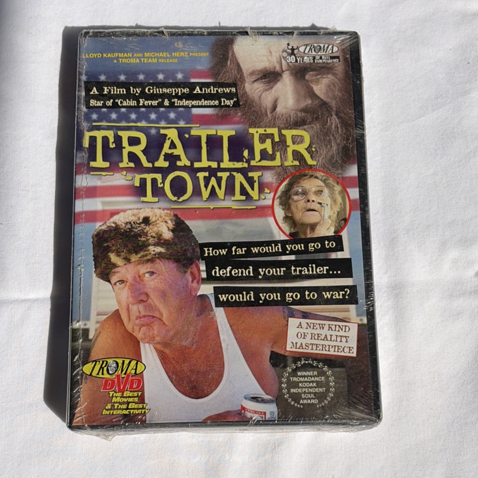 Troma Trailer Town DVD Giuseppe Andrews Retrospective Interviews Dark Humor