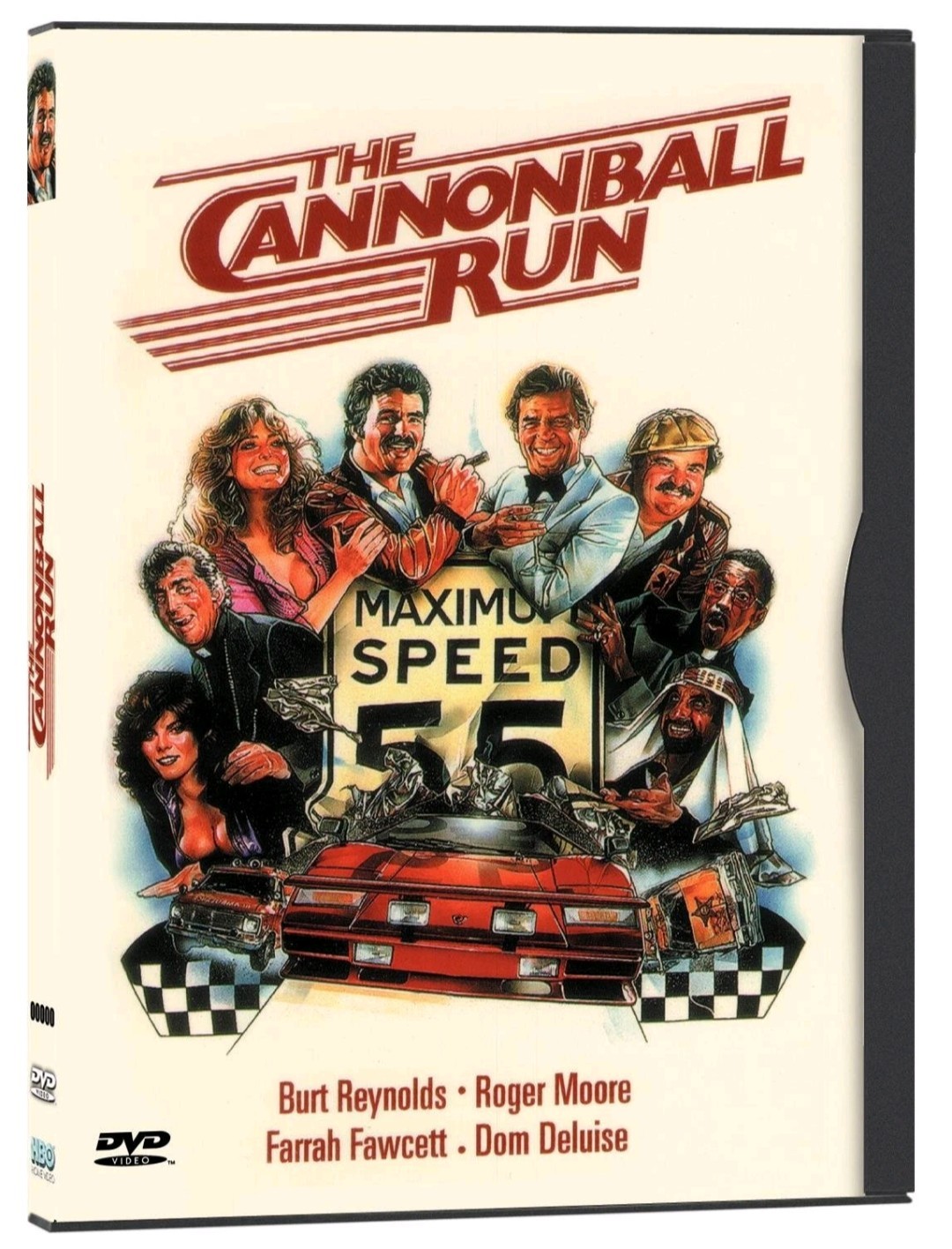 The Cannonball Run DVD Burt Reynolds Roger Moore *NEW, SEALED* 1981