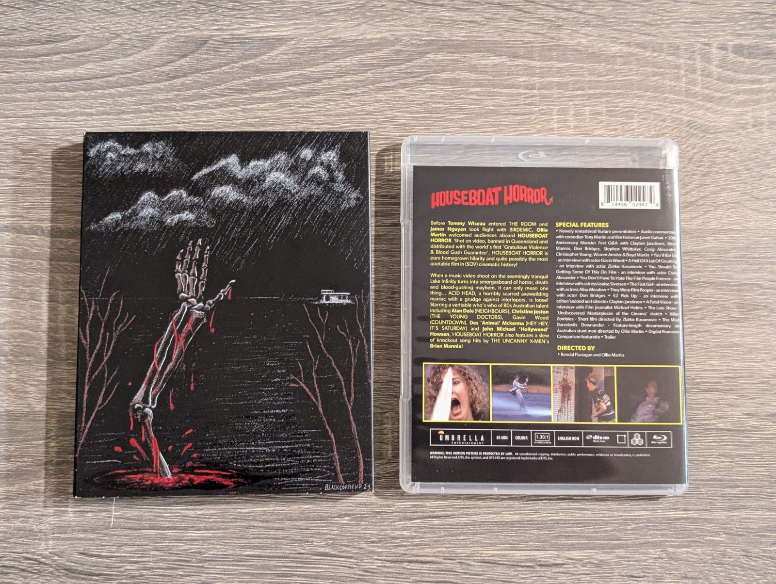 Houseboat Horror Blu-ray With Slip Cover UMBRELLA ENT.