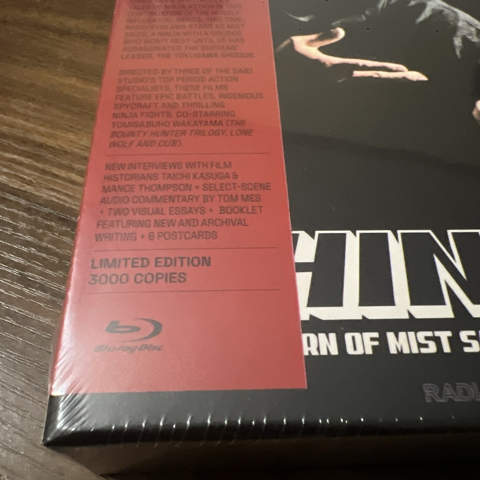 NEW Shinobi Volume 2 (Blu-Ray) RADIANCE Limited Edition 3000 Copies – REGION A/B