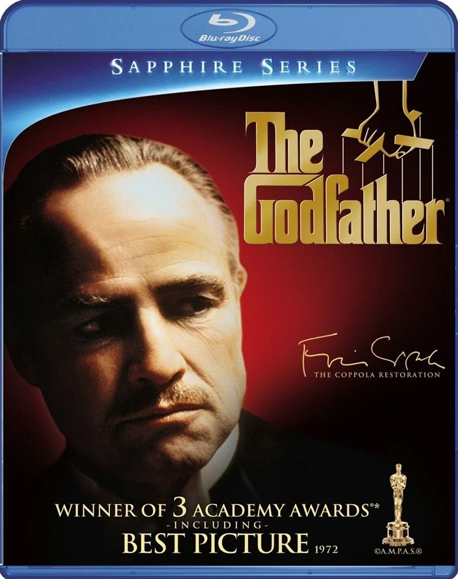 THE GODFATHER ~The Coppola Restoration (Blu-Ray, 1972) New / Sealed