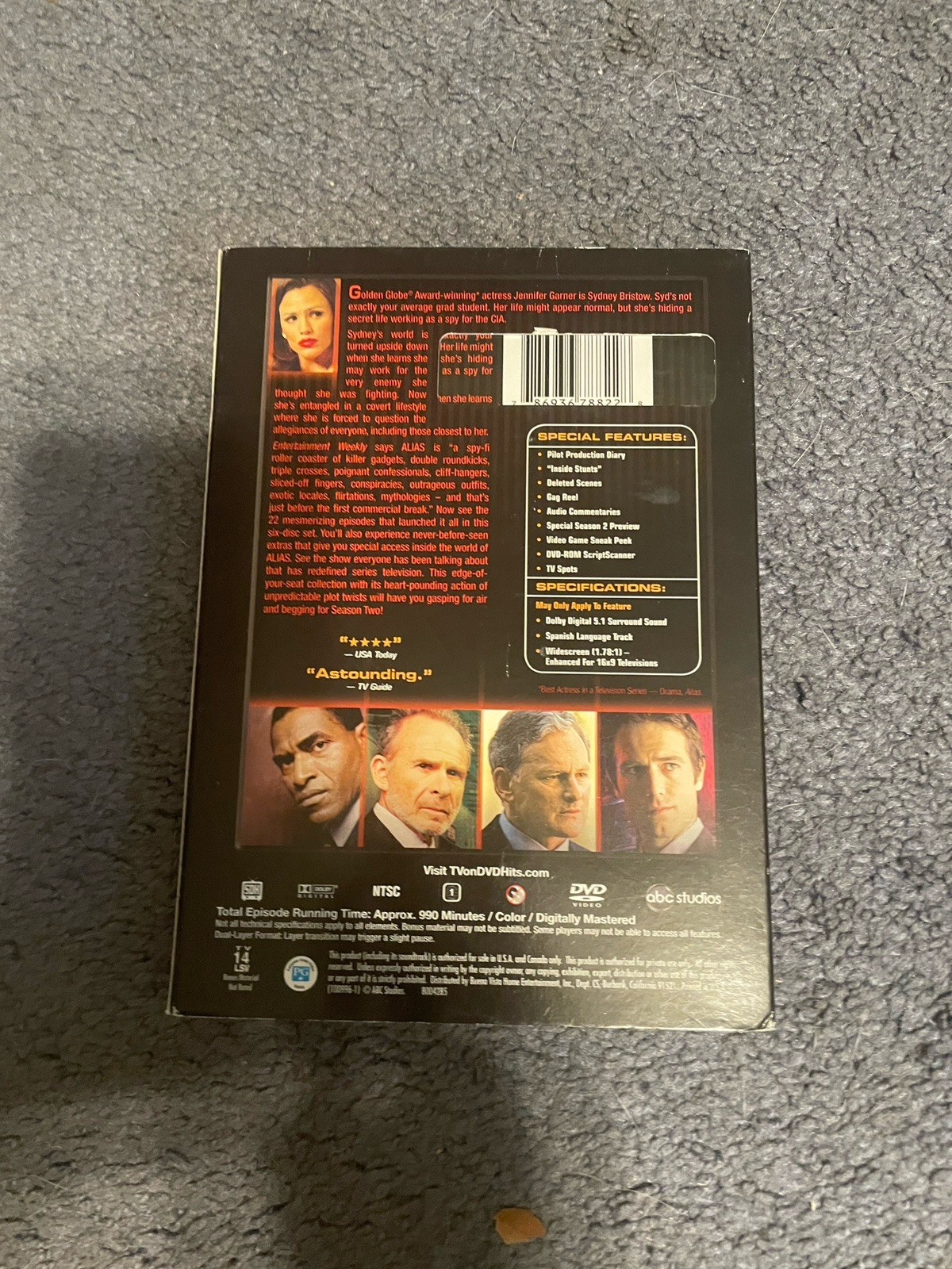 ABC Stud First Season DVD 6-Disc MISSING THE SECOND DVD OF THE SET