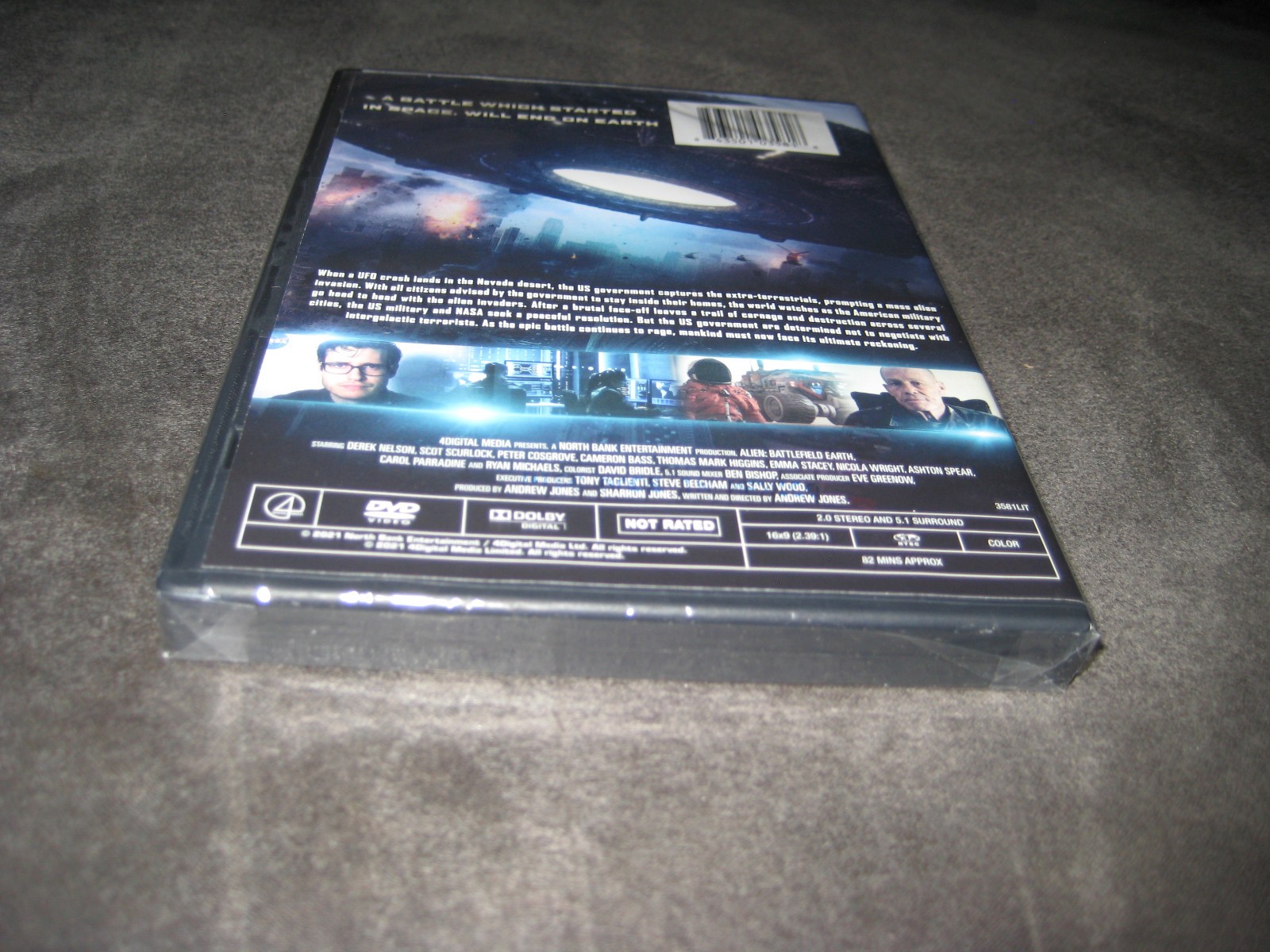 ALIEN: BATTLEFIELD EARTH (DVD 2021) BRAND NEW WITH SLIP COVER – NOT RATED – WS