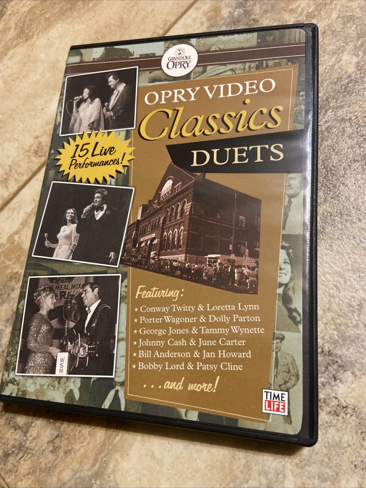 Grand Ole Opry Video Classics: Classic Live Performances Set Of 8 DVDs Time Life