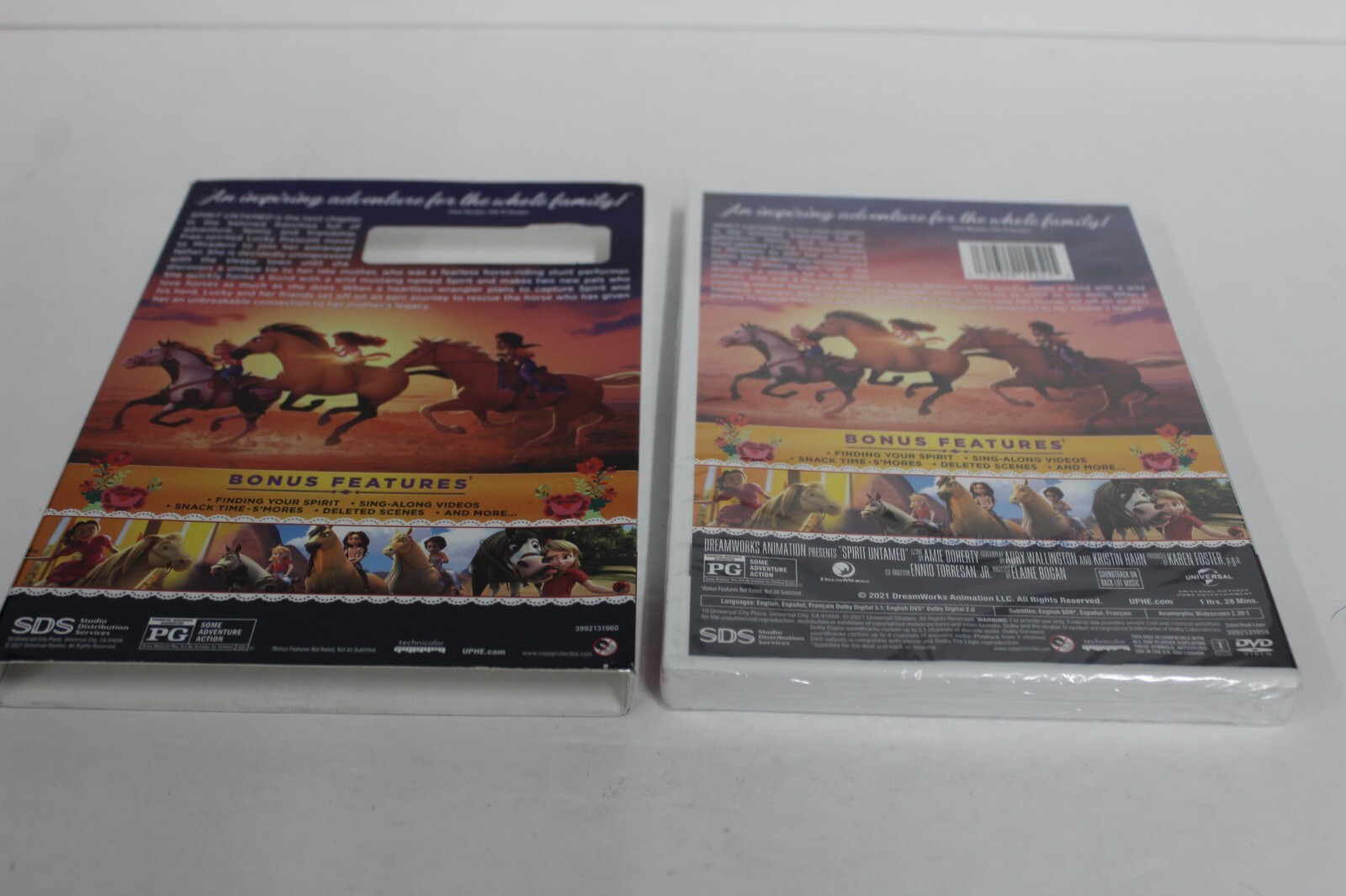 Spirit Untamed: The Movie (DVD, 2021) w/ Slip Cover Brand New Sealed