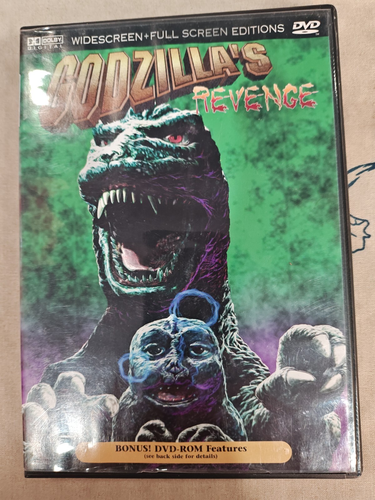 Godzillas Revenge DVD Widescreen + Full Screen DVD Edition w/Bonus DVD Features