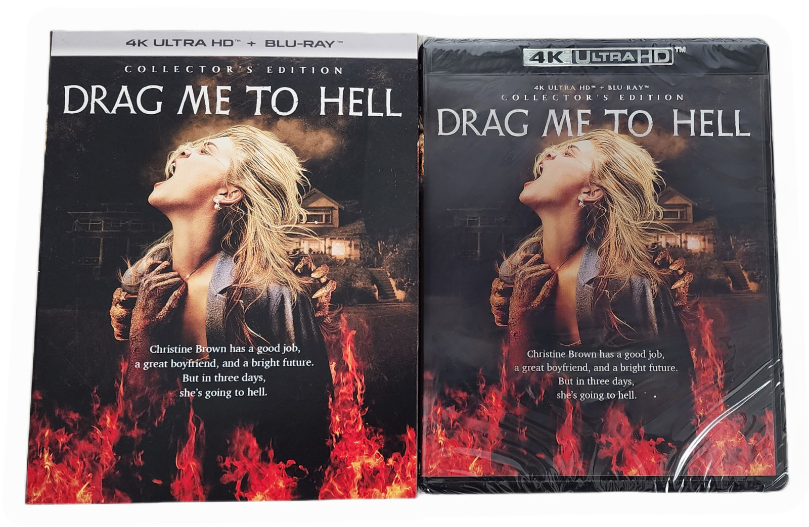 Drag Me to Hell (4K UHD + Blu-ray + Slipcover) Scream/Shout! Factory NEW SEALED