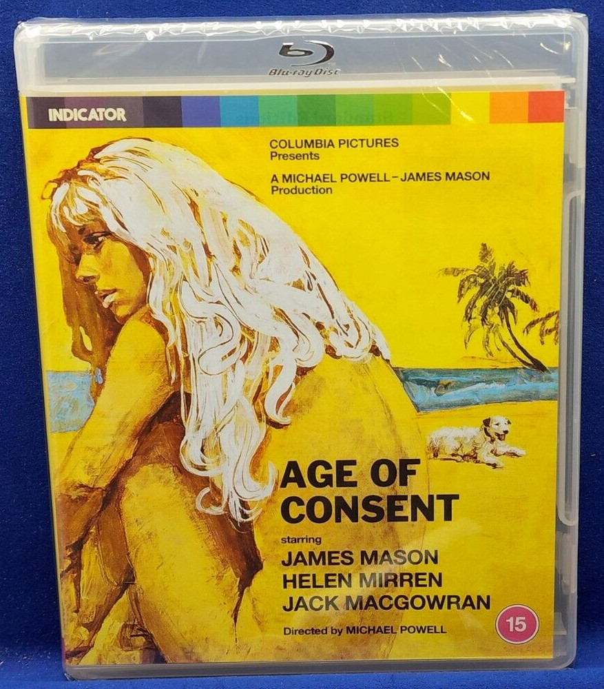 Age of Consent (Blu-ray, 1969, Indicator #112) James Mason, Helen Mirren