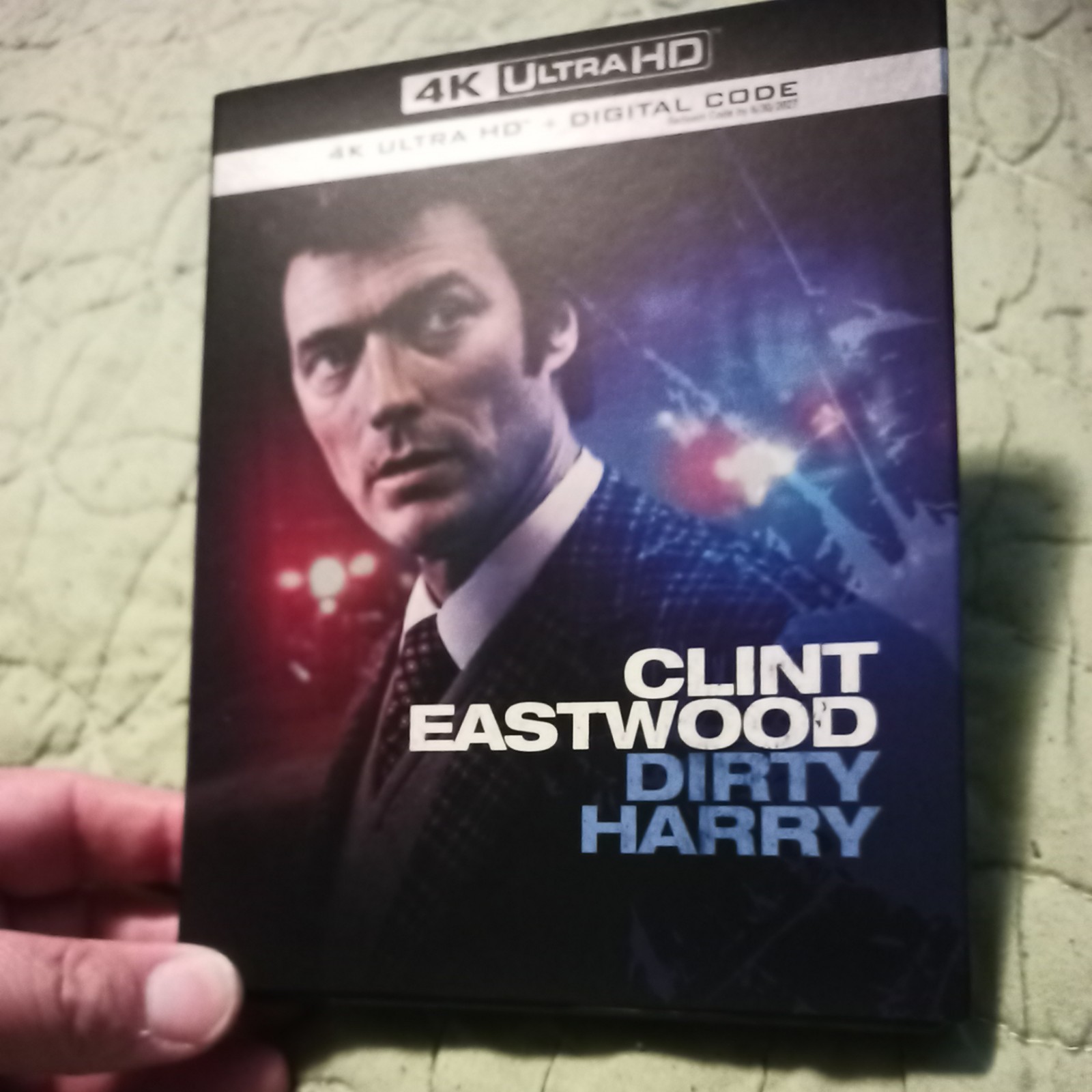 DIRTY HARRY 4K UHD Blu-ray W/ Slipcover