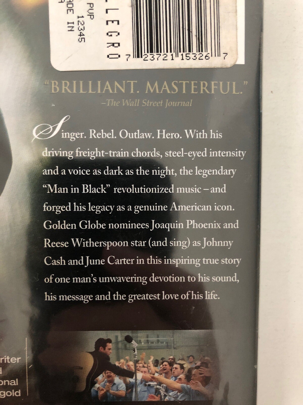 Walk the Line DVD widescreen Previously viewed 100% guaranteed resealed