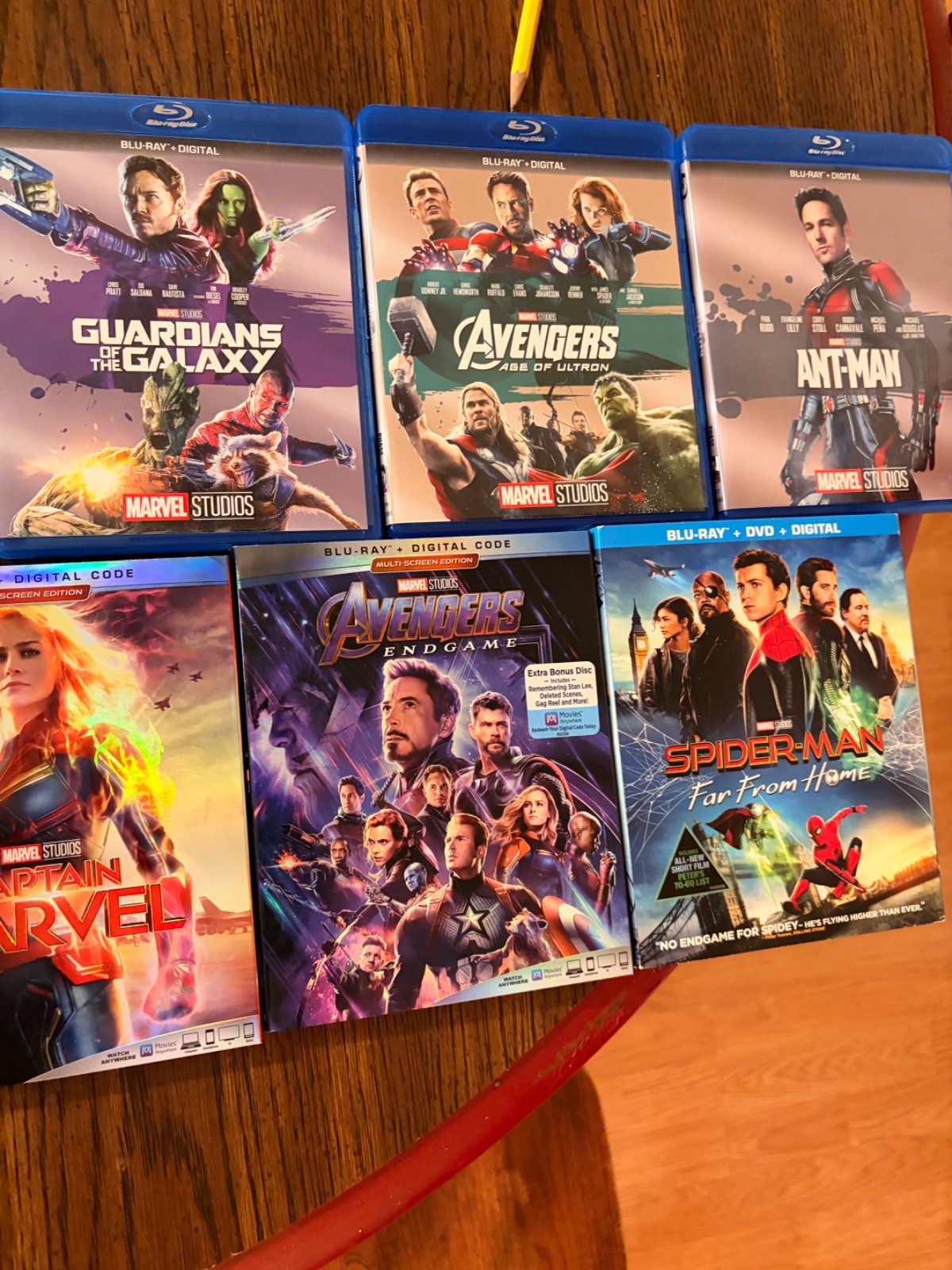 MCU Marvel Infinity Saga (23 Blu-Ray Set) Complete Collection