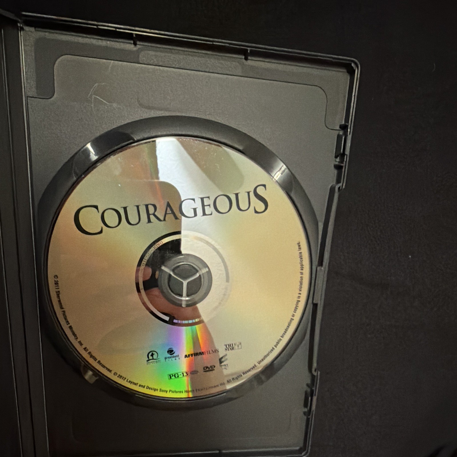 Sony Pictures Home Entertainment Courageous DVD PG-13 Drama 129m Commentary