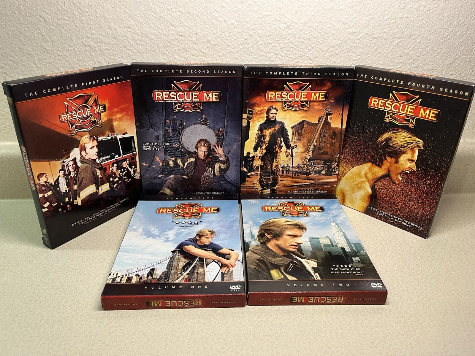 TV Show DVD Box Set – Parenthood New – MacGyver – Girls Next Door – Rescue Me