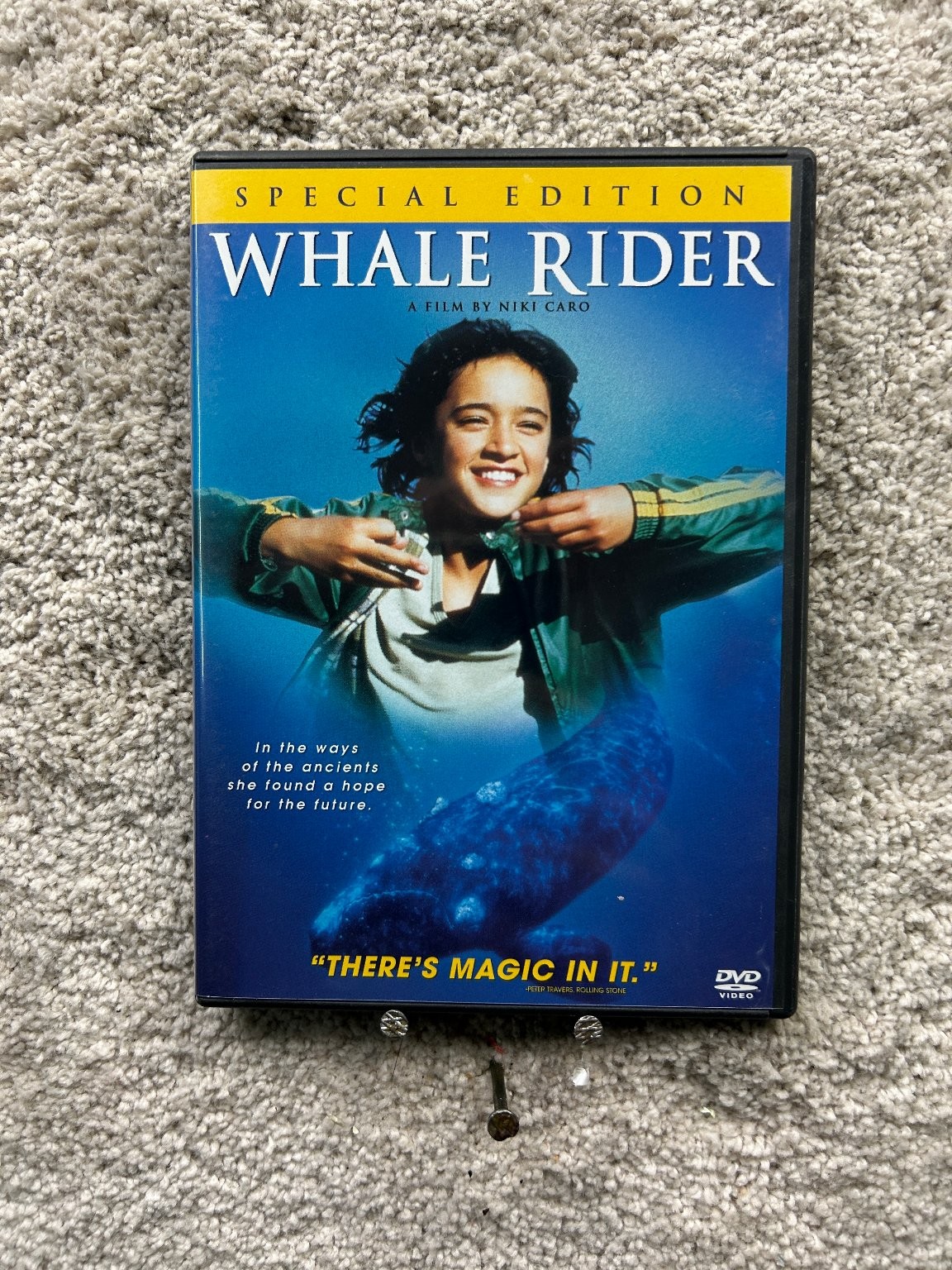 Whale Rider DVD 2003 Special Edition Keisha Castle-Hughes Niki Caro Film