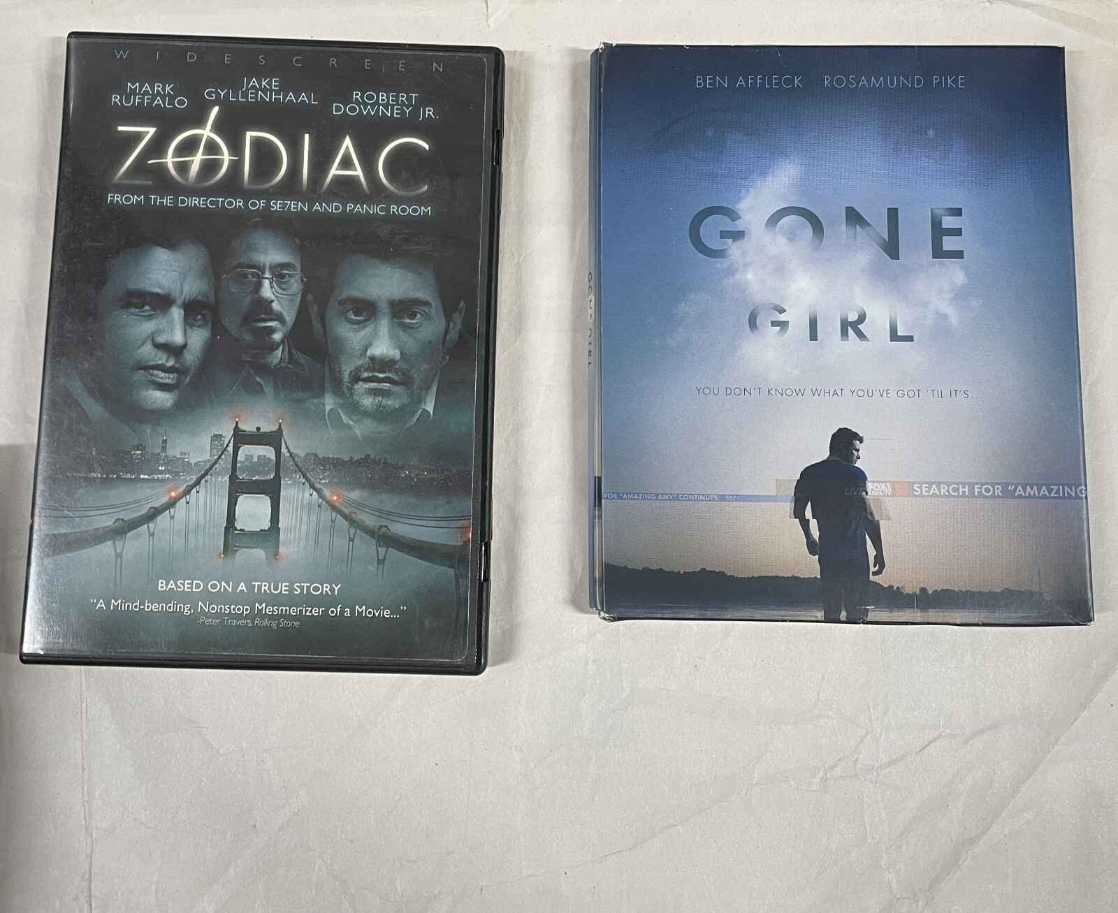 DVD David Fincher Lot of 6 Movies Seven The Game Panic Room Gone Girl Zodiac