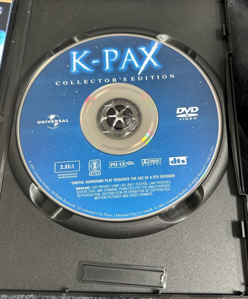 K-Pax On DVD ***Gently Used