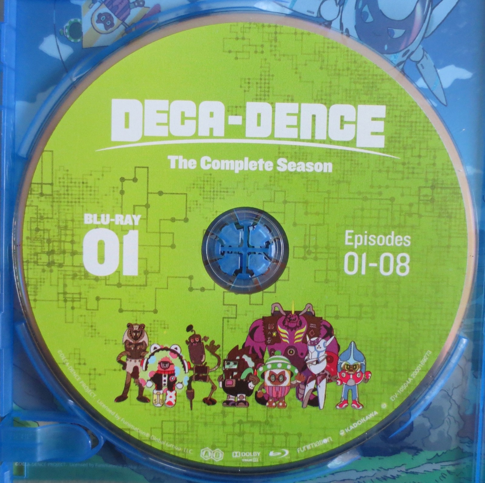 Deca-Dence – The Complete Season Blu-ray 2021 Funimation both discs unscratched