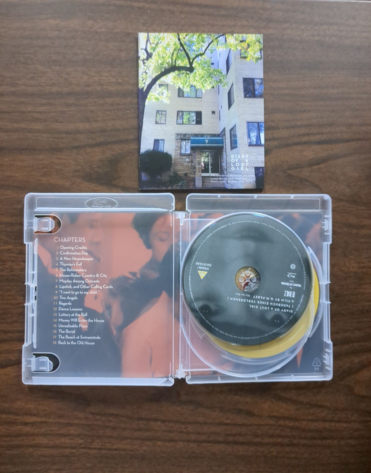 Diary of a Lost Girl [Eureka: Masters of Cinema] Blu-ray Region B Louise Brooks