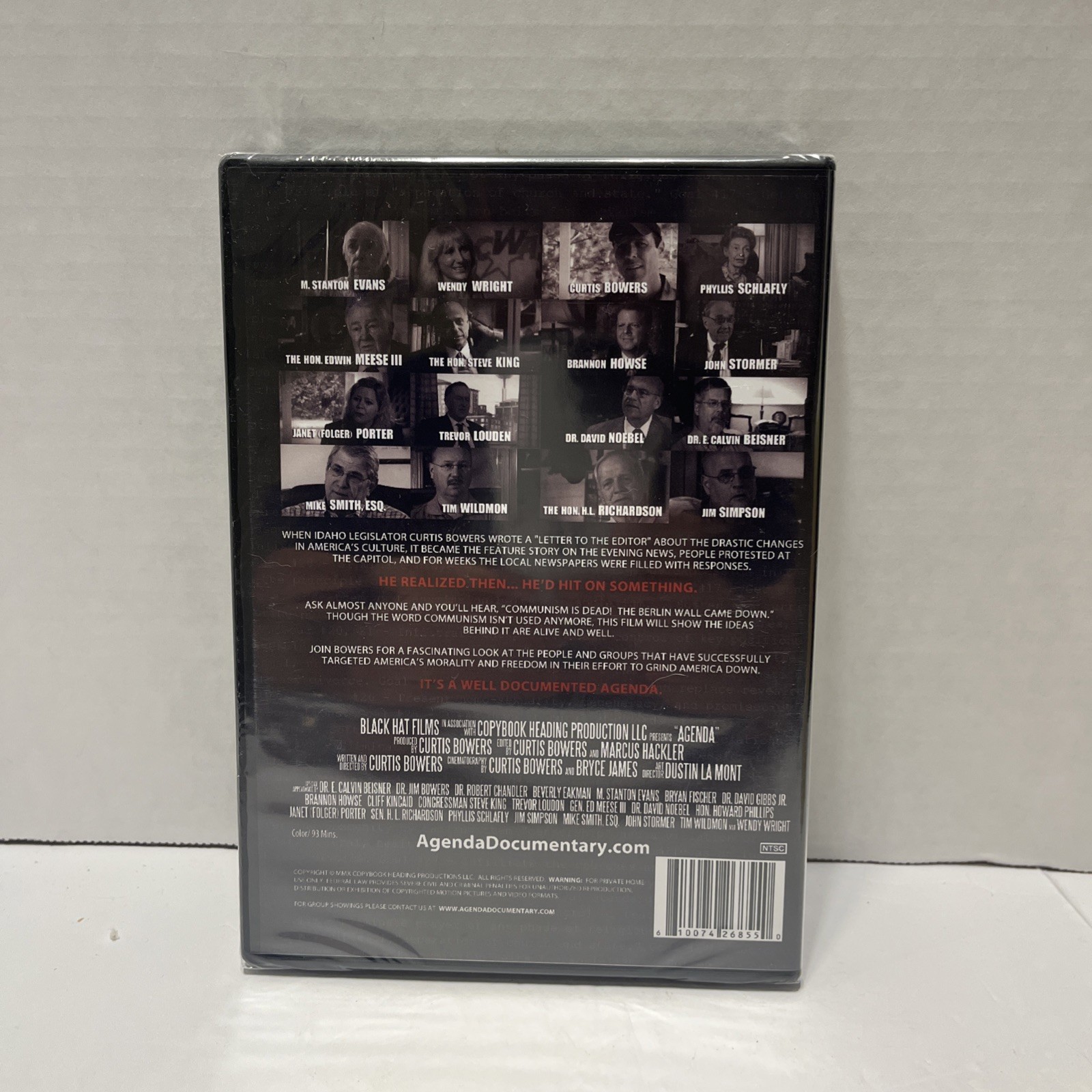 Agenda: Grinding America Down (DVD, 2010) New Sealed Conspiracy Theory Flick